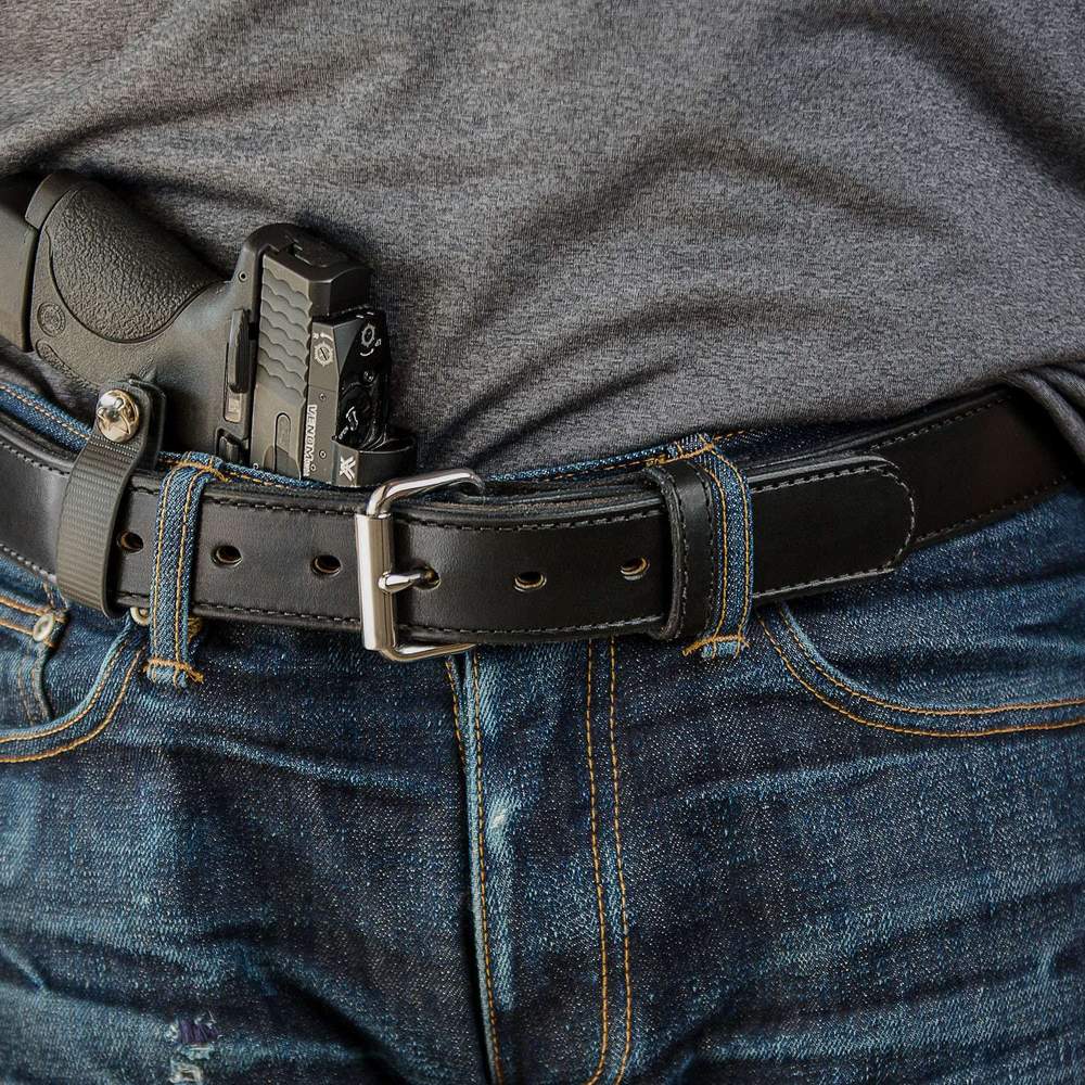 1.25 Inch Steel Core Belt - Heavy Duty Men's Work Belt with Solid Metal Core for Construction & Outdoor Work | Perfect for Carpenters, Electricians & DIY Projects
