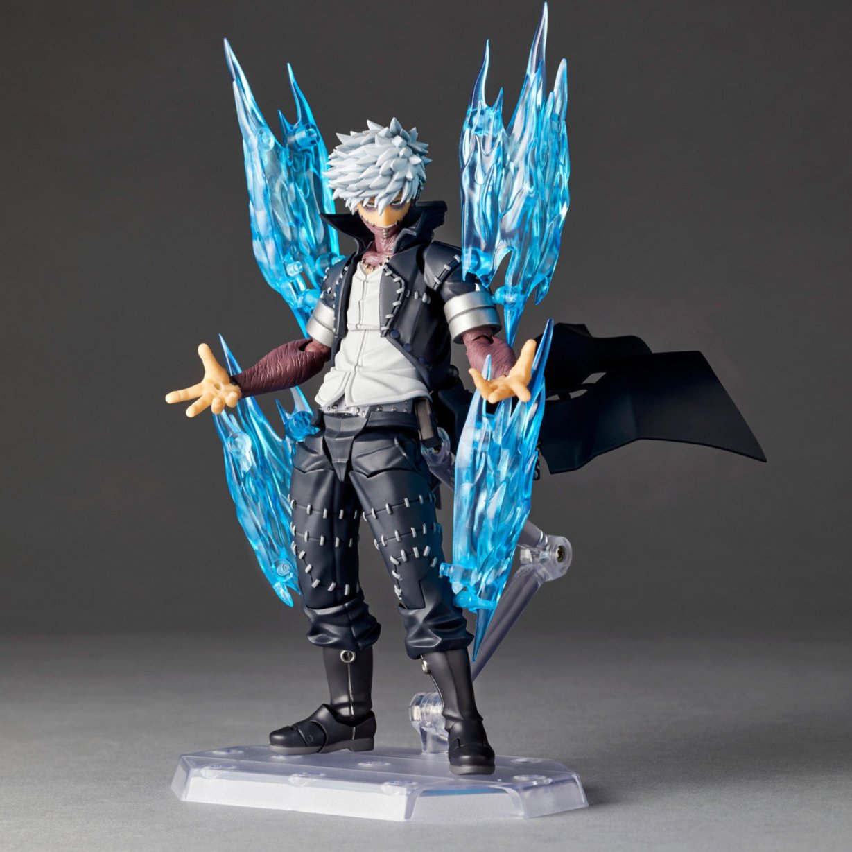 Amazing Yamaguchi Revoltech Dabi Action Figure - My Hero Academia Anime Collectible NR042 - Perfect for Display, Cosplay, and Gift Giving