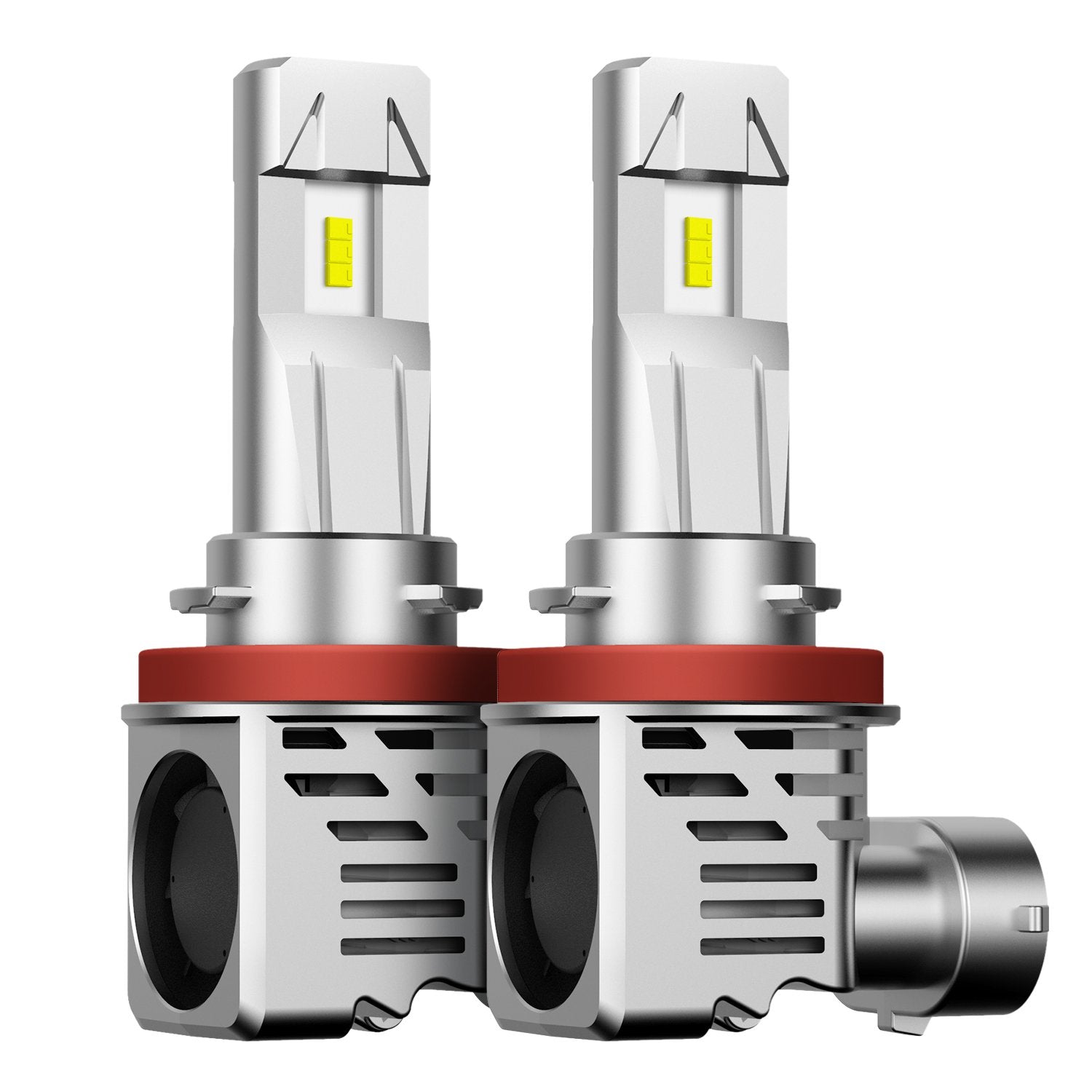 2009-2014 Nissan GT-R LED Headlight Bulbs - High Performance H11 6000K White Light for Night Driving & Fog Lights Upgrade