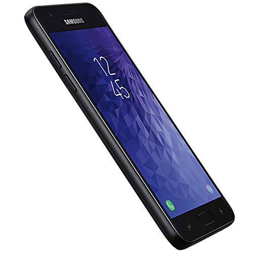 Refurbished Samsung Galaxy J3 (2018) J337A 16GB AT&T Locked Smartphone - 8MP Camera, Black | Perfect Budget Phone for Students & Seniors | Reliable AT&T Network Coverage