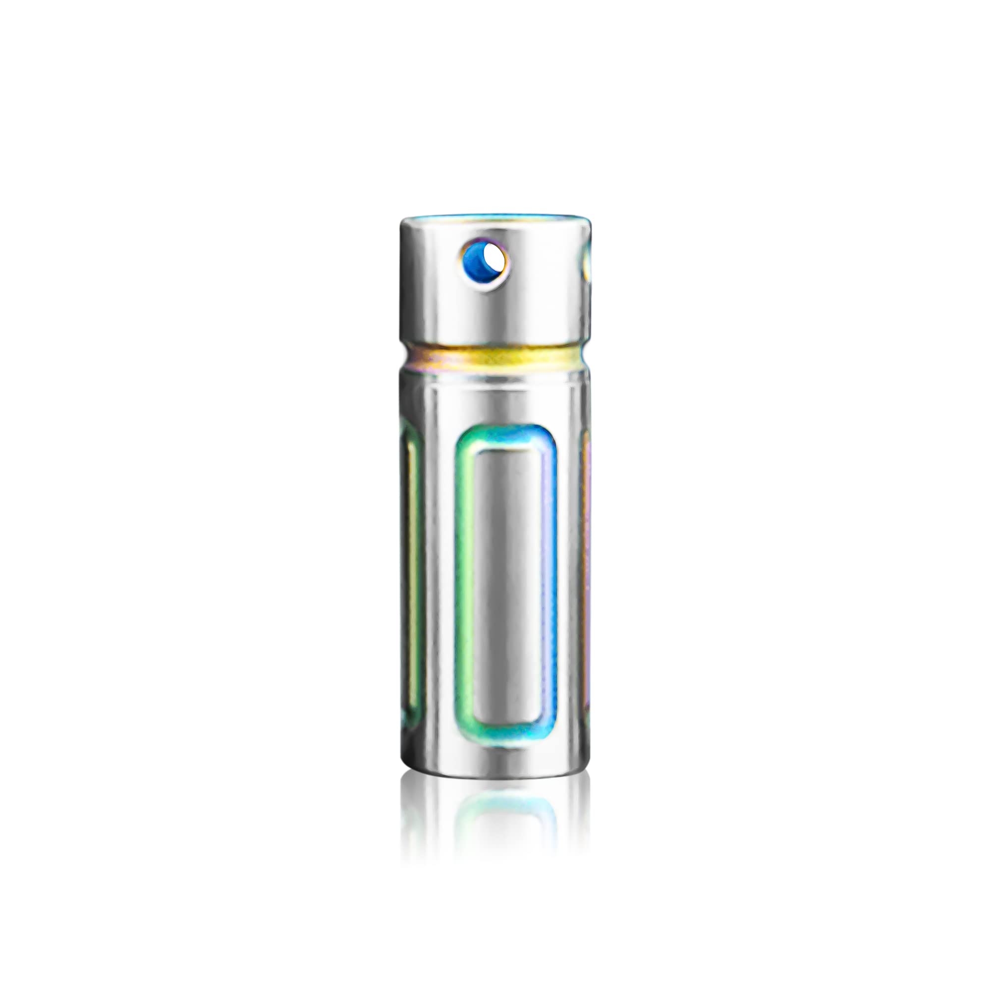 Portable Titanium Pill Case - Waterproof Medicine Storage for Outdoor First Aid