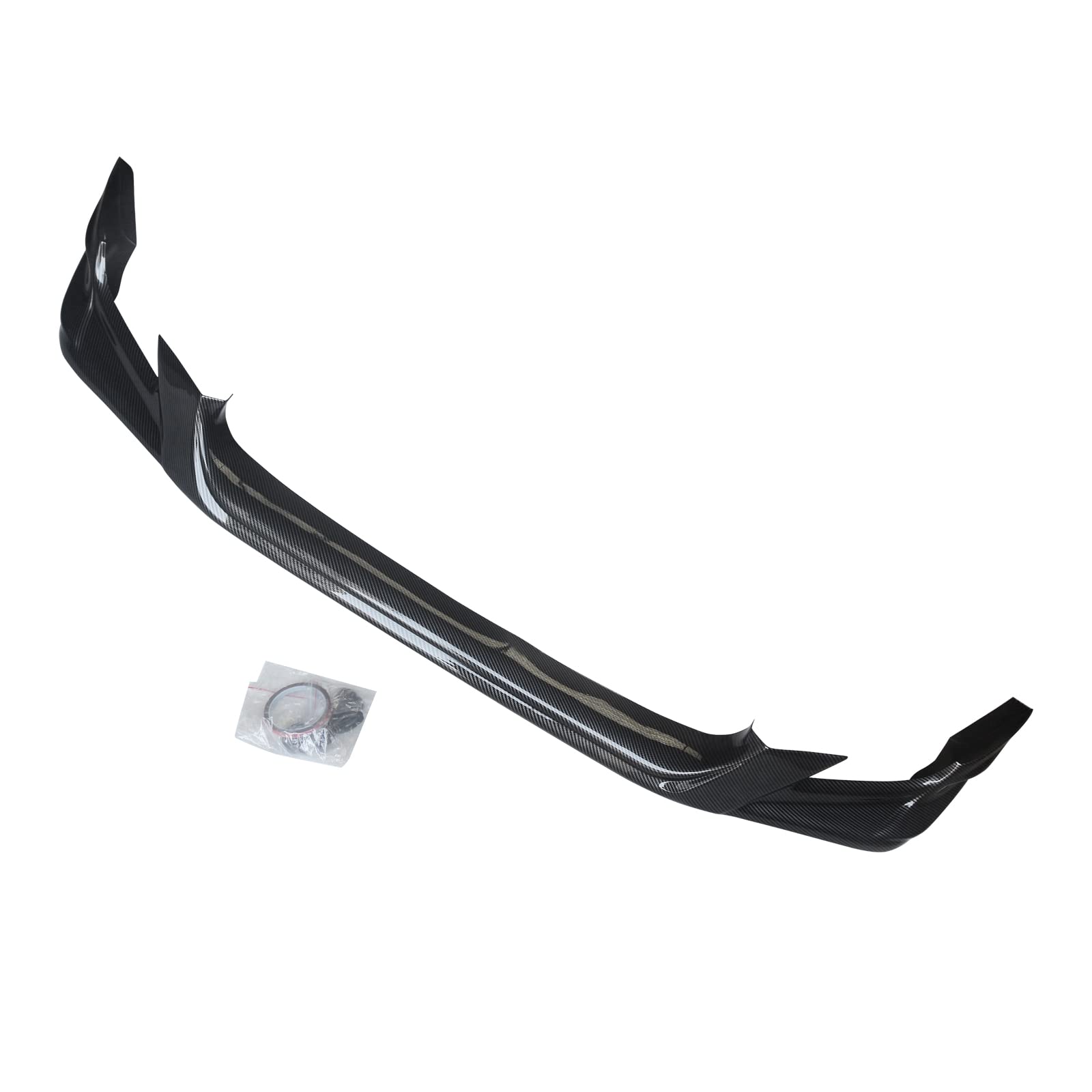 Carbon Fiber Front Bumper Lip for 2012-2016 Toyota Scion FR-S | RS Style Add-On Splitter Spoiler | Body Kit Diffuser & Air Dam | Perfect for Street Racing & Car Customization