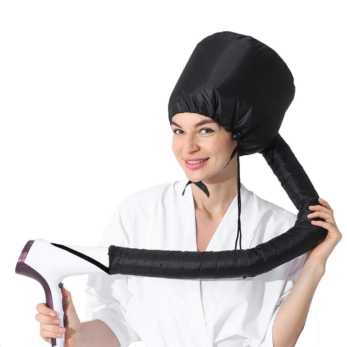 Professional Hair Dryer Oil Cap Attachment for Hairdressing & Perm - Hair Care Steamer Helmet for Salon & Home Use - Perfect for Deep Conditioning & Styling Treatments
