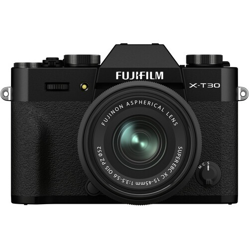 FUJIFILM X-T30 II Mirrorless Digital Camera with 15-45mm Lens (Black) - Perfect for Travel Photography, Vlogging & Street Shooting