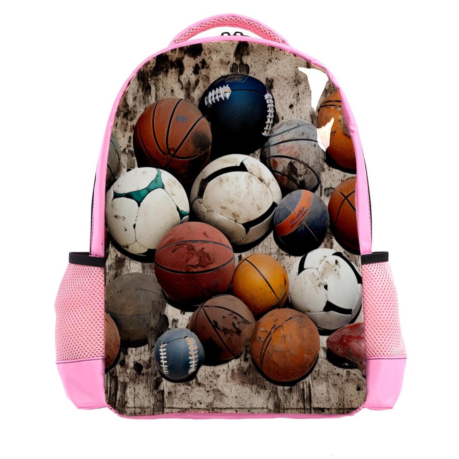 Stylish Travel Backpack for Women & Men - Durable Sports Backpack for Basketball, Football & Baseball - Perfect for Gym, School & Outdoor Adventures