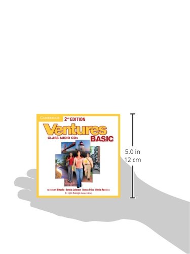 Ventures Basic Class Audio CDs (2) - Learn English with High-Quality Audio Lessons for Beginners | Perfect for Home Study & Language Practice
