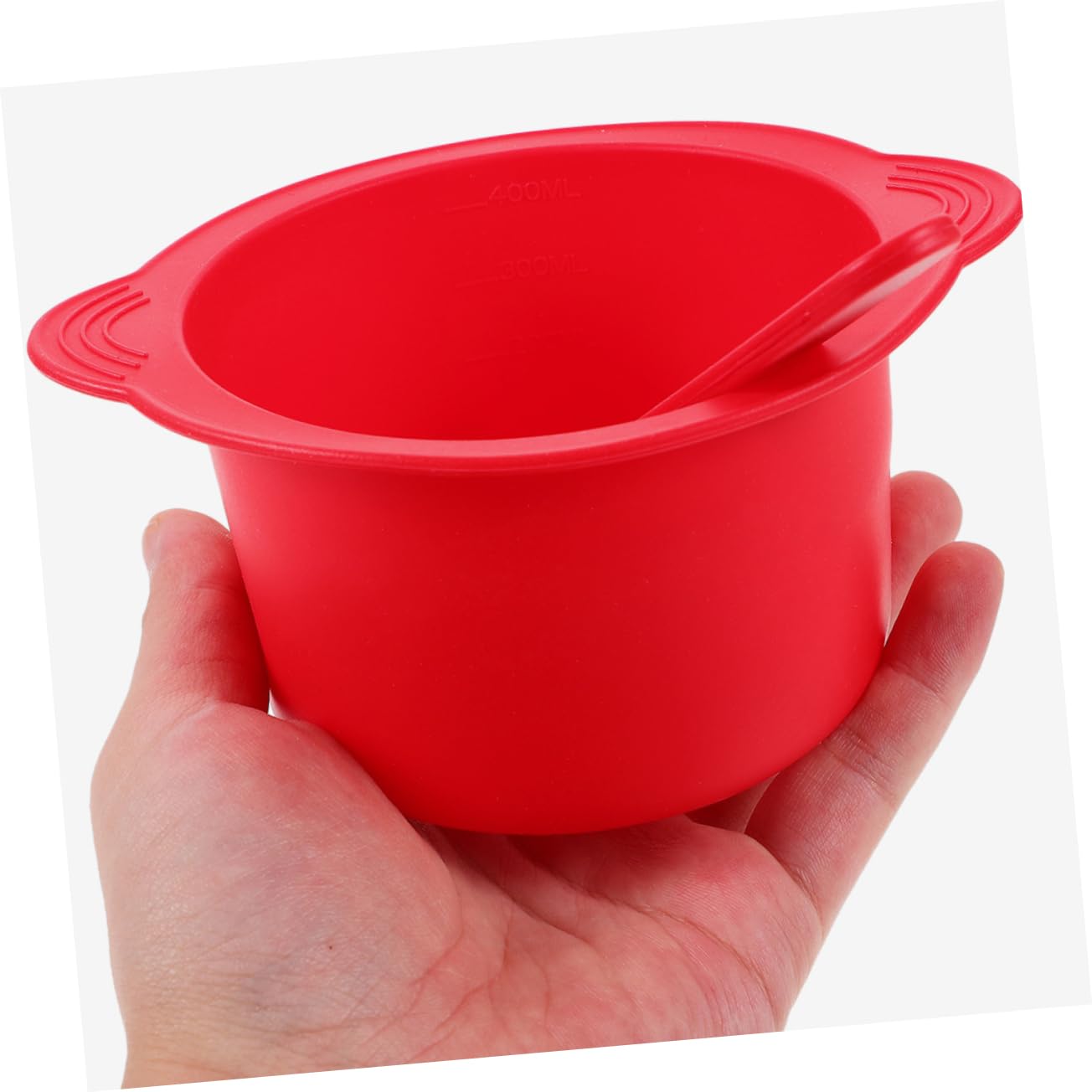 Didiseaon 2 Pack Silicone Wax Warmer Liner Bowl - Replacement Dish for Wax Warmers (Red) - Perfect for Home Spa, Hair Removal & Beauty Salons