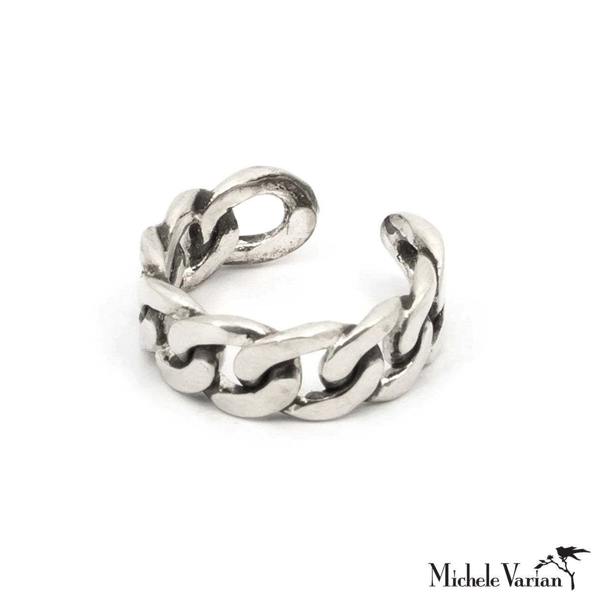 Trendy Miami Silver Ear Cuff - Elegant Cartilage Earring for Women | Perfect for Parties, Weddings & Everyday Wear