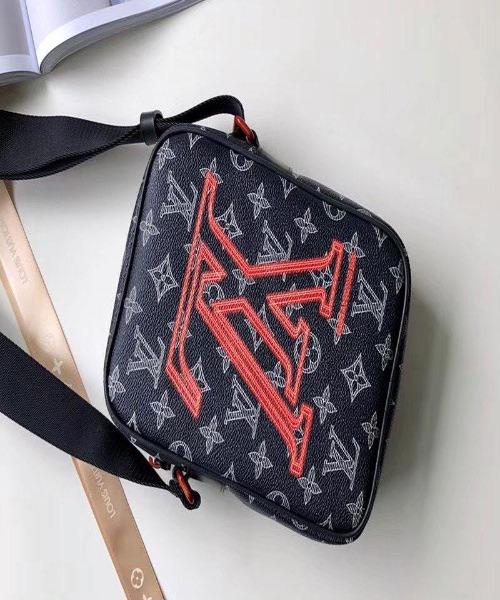 Authentic LV Danube PM Monogram Upside Down Crossbody Bag - Luxury Designer Handbag for Women, Perfect for Daily Use, Travel & Special Occasions