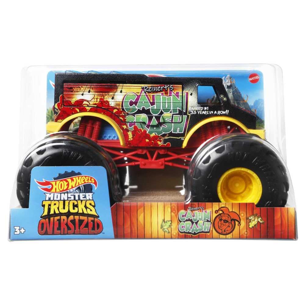 Hot Wheels Monster Cajun Crash Die-Cast Toy Car - High-Speed Racing & Stunt Play for Kids & Collectors | Perfect for Playrooms, Birthday Gifts & Display Collections