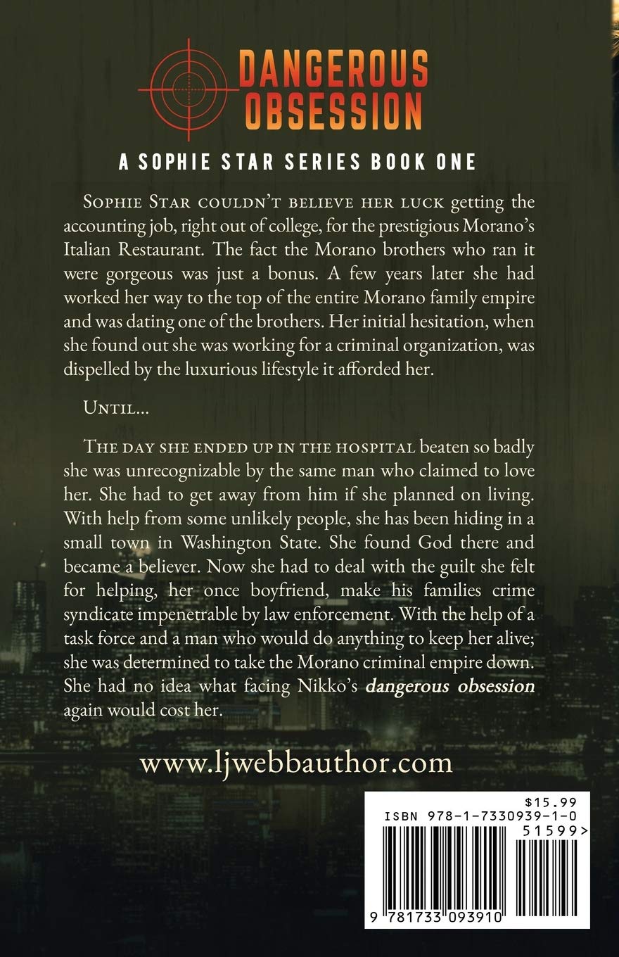 Dangerous Obsession: Book 1 of Sophie Star Series - Christian Suspense Fiction with Crime Action & Romance | Perfect for Book Clubs & Faith-Based Readers