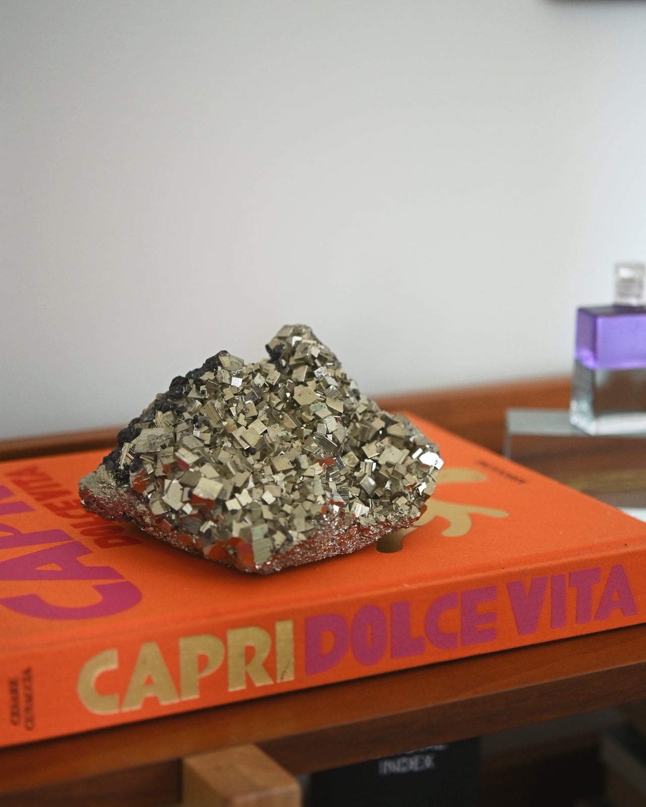 Natural Pyrite Cluster - 7.2lbs Raw Mineral Specimen for Collectors & Decoration | Perfect for Home Display, Office Decor & Crystal Healing
