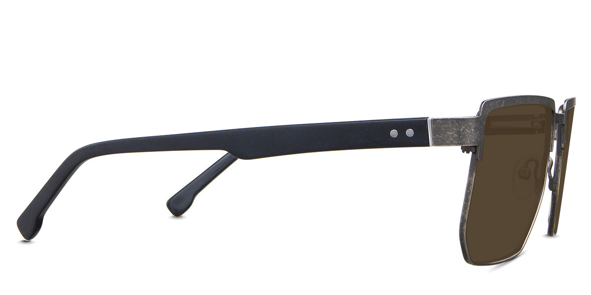 Jefferson Men's Polarized Prescription Sunglasses - UV Protection & Anti-Glare for Driving, Fishing & Outdoor Activities