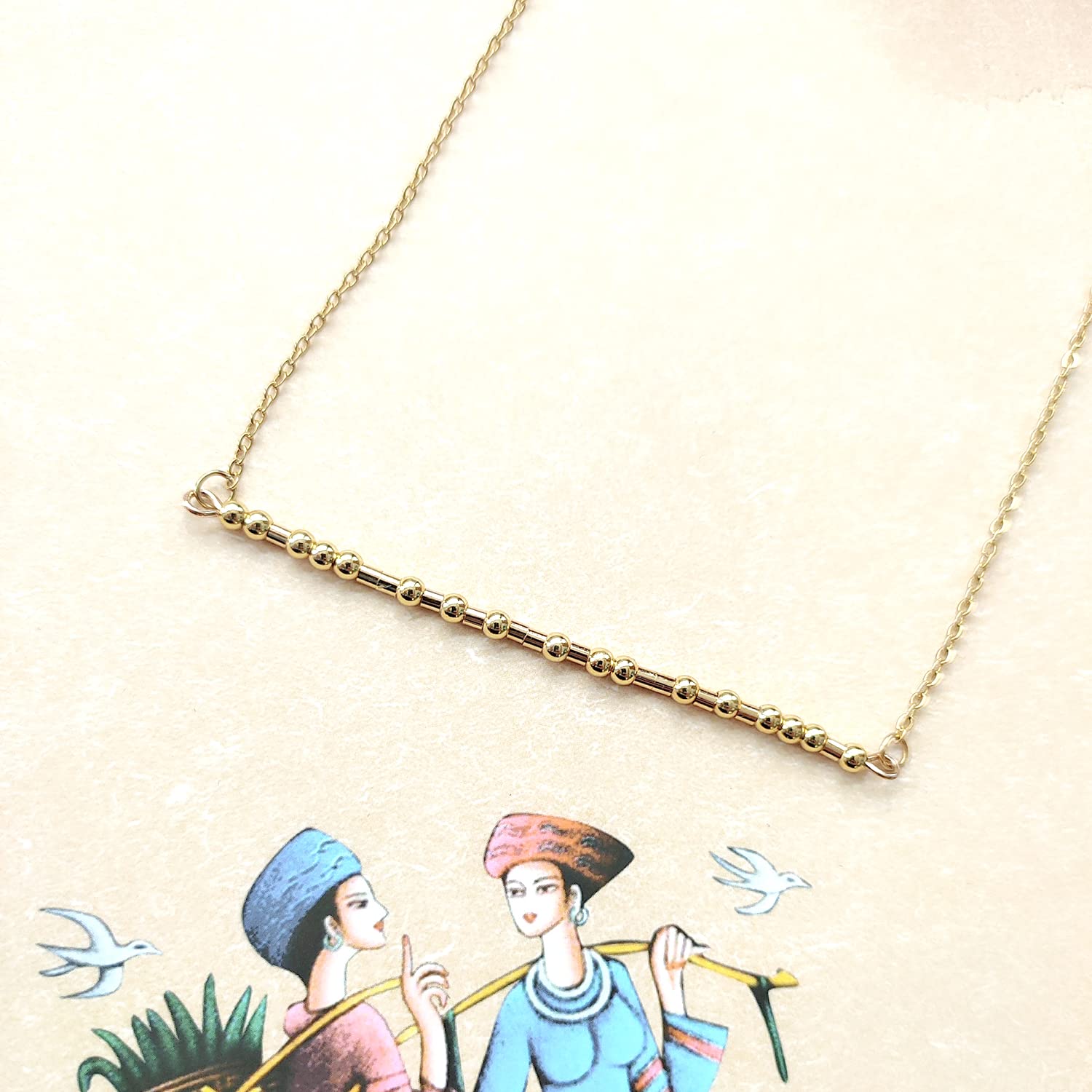 Custom Morse Code Necklace for Women - Personalized Gold & Silver Jewelry - Perfect for Gifts, Anniversaries, and Everyday Wear