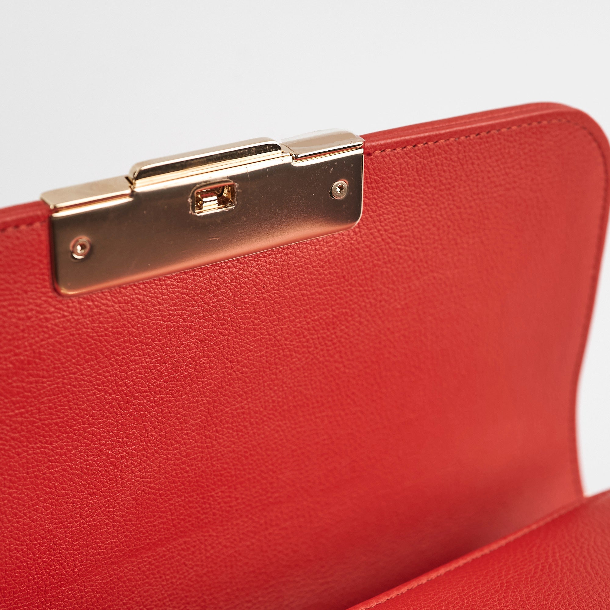 Chanel Seasonal Flap Red Crossbody Bag for Women - Luxury Leather Shoulder Bag - Perfect for Date Night, Parties & Special Occasions