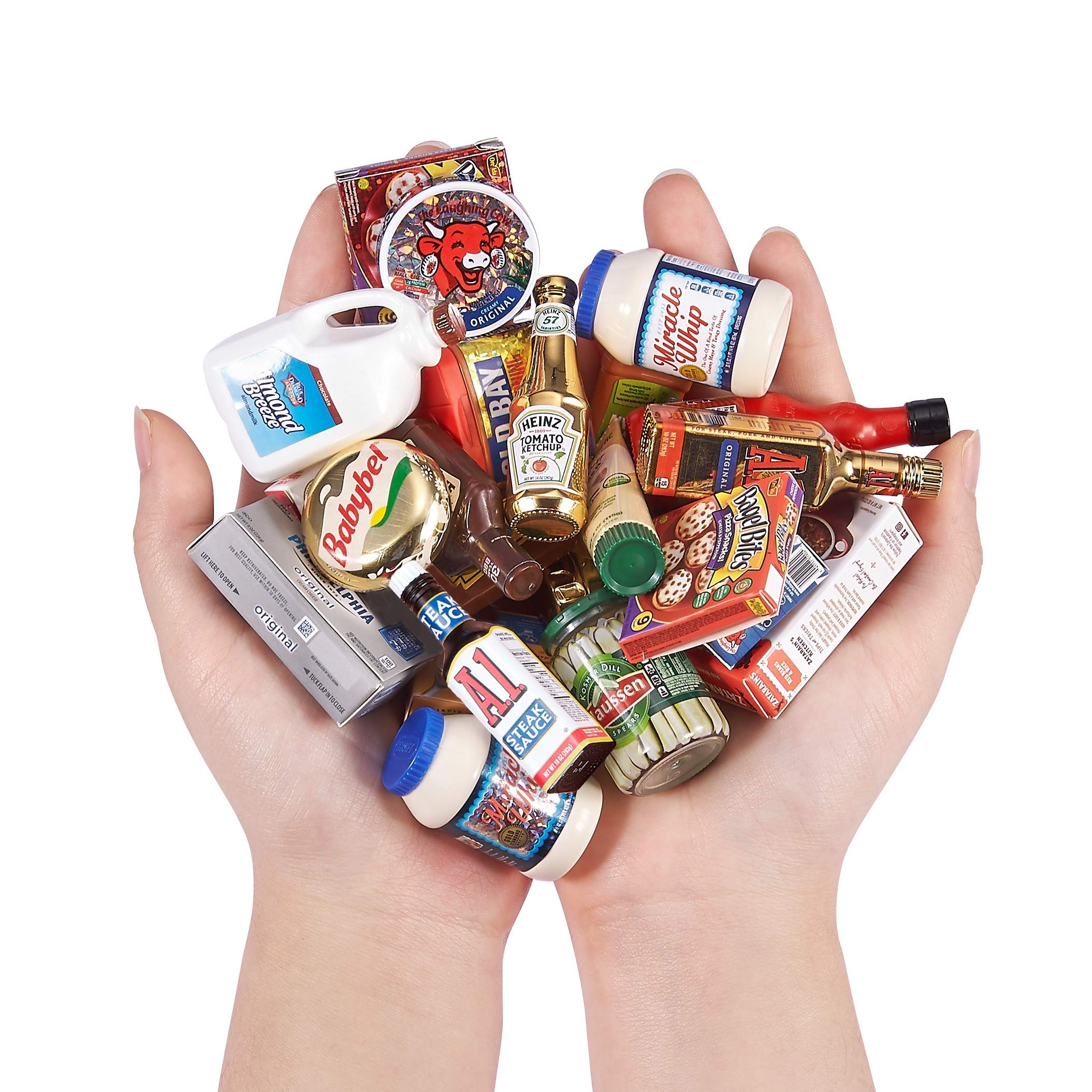 ZURU 5 Surprise Mini Brands Series 2 Collector's Kit - 3 Mystery Capsules + Exclusive Collector's Case with Real Miniature Brands - Amazon Exclusive Toy for Kids Gift & Collectible Display