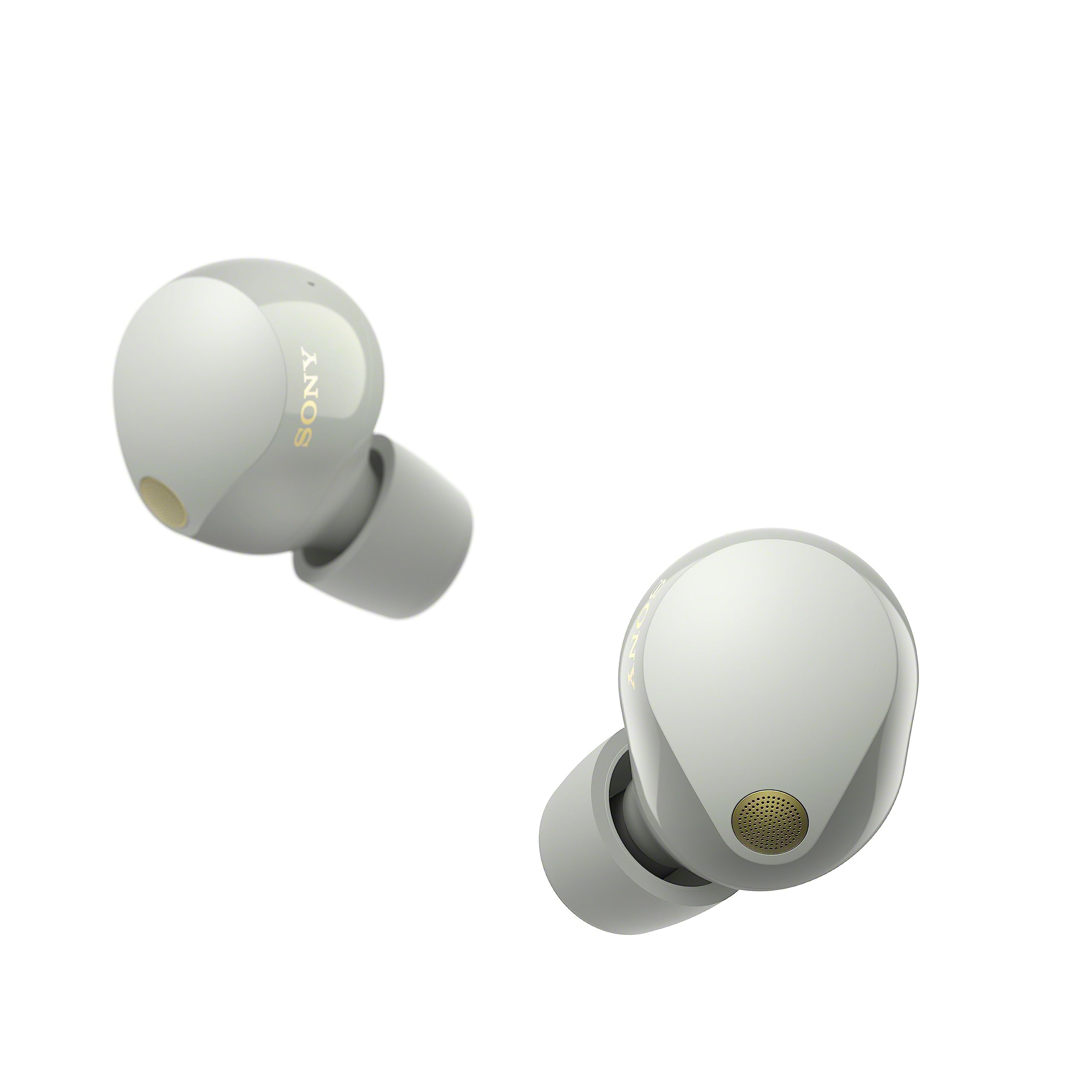 Sony WF-1000XM5 Wireless Bluetooth Earbuds with Active Noise Cancelling, Alexa Built-in, Hi-Res Audio - Silver | Perfect for Travel, Workouts & Commuting