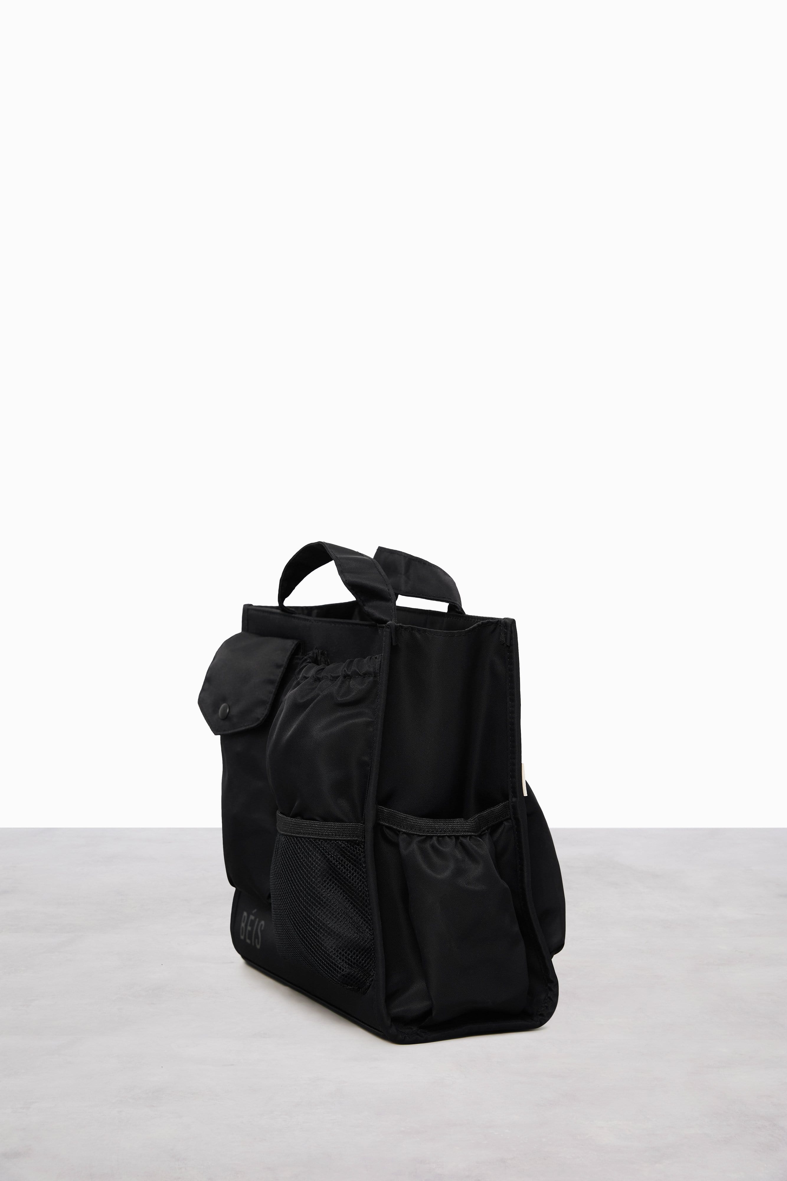 Black Mini Tote Insert Organizer - Perfect for Handbags, Purses & Travel Essentials | Compact Storage Solution