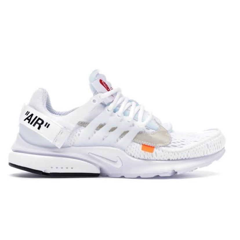 OFF WHITE x Nike Air Presto White Black Sneakers - Men's Running Shoes for Streetwear & Casual Wear