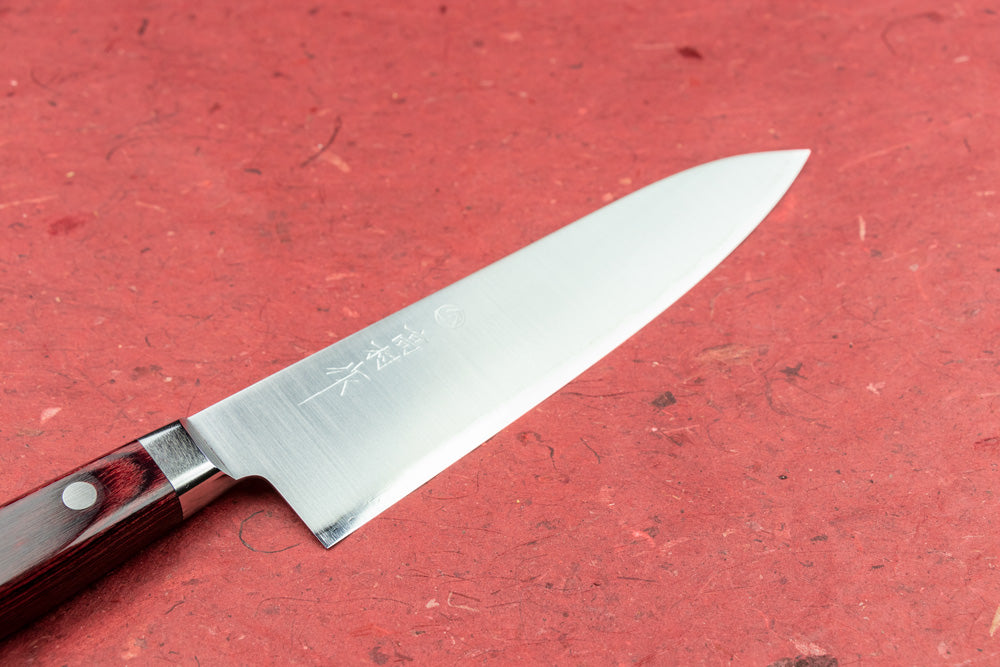 Takamura Akagouhan Gyuto 180mm Japanese Chef Knife - High Carbon Stainless Steel Blade for Precision Slicing, Dicing & Chopping - Perfect for Home Cooks & Professional Chefs