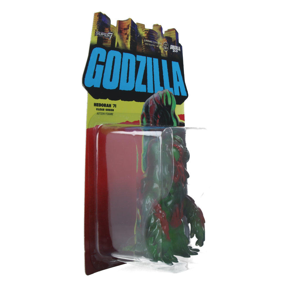 Toho Hedorah Clear Green ReAction Figure - Godzilla Movie Monster Collectible for Display & Gifts