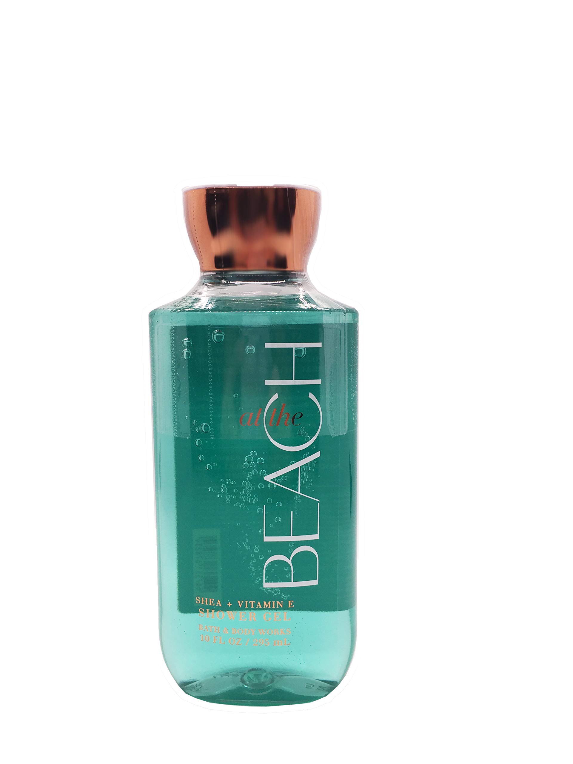 Bath & Body Works At The Beach Shower Gel Wash - 8 oz | Moisturizing Body Cleanser with Tropical Scent | Perfect for Summer Showers & Beach Vacations