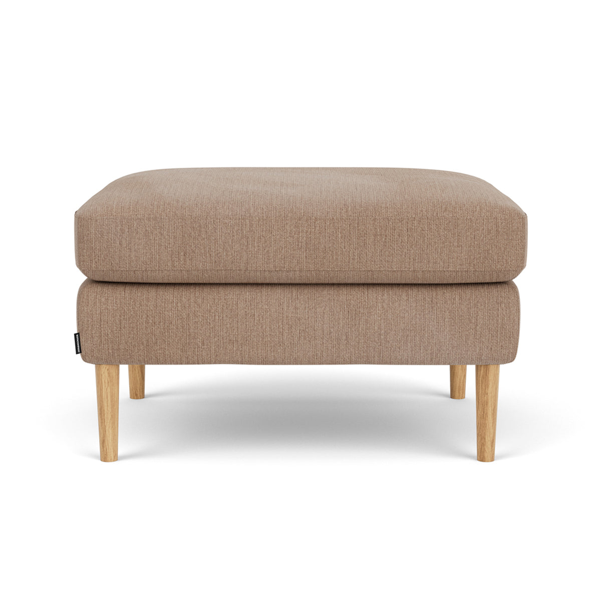 Astha Fabric Ottoman Stool - Soft Round Storage Pouf with Removable Cover for Living Room, Bedroom & Nursery - Perfect for Extra Seating & Home Decor