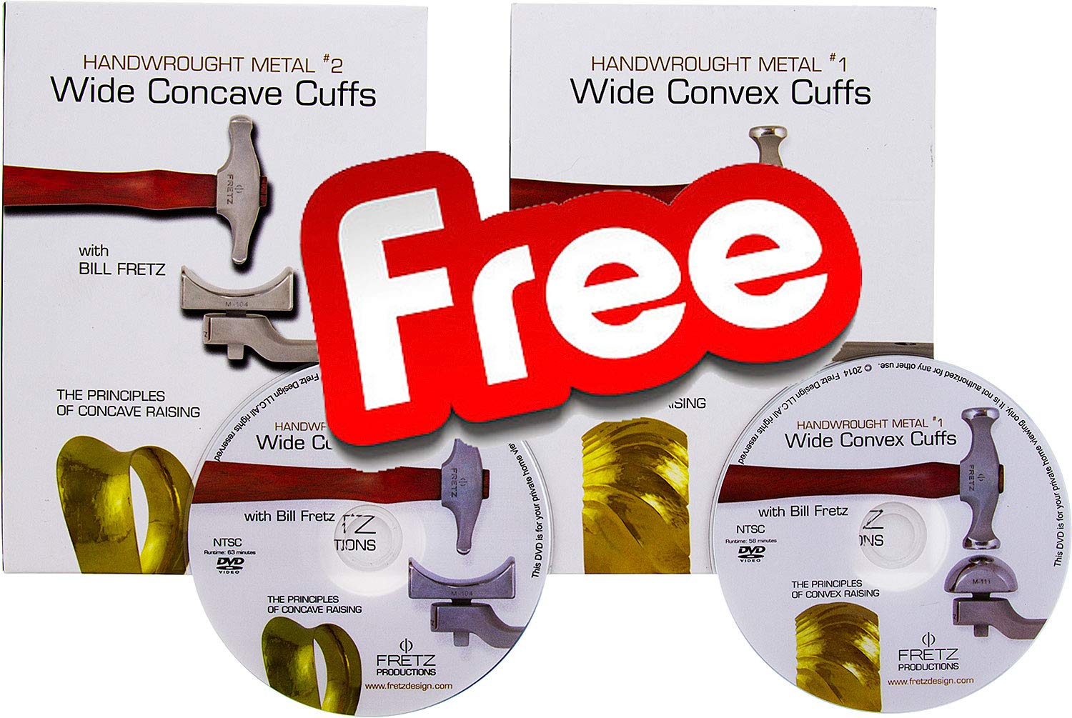 Fretz Plastic Insert Hammer Set - Professional Luthier Tools for Guitar & Bass Repair, Ideal for Installing Frets and Bridge Pins - Perfect for Music Instrument Maintenance and DIY Projects