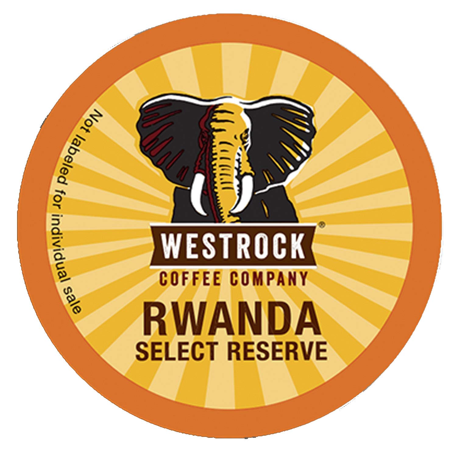 Westrock Coffee Company Rwanda Select Reserve Single Serve Coffee Cups - Dark Roast, 12 Count | Premium K-Cup Pods for Keurig Brewers | Perfect for Office, Home & Travel Use