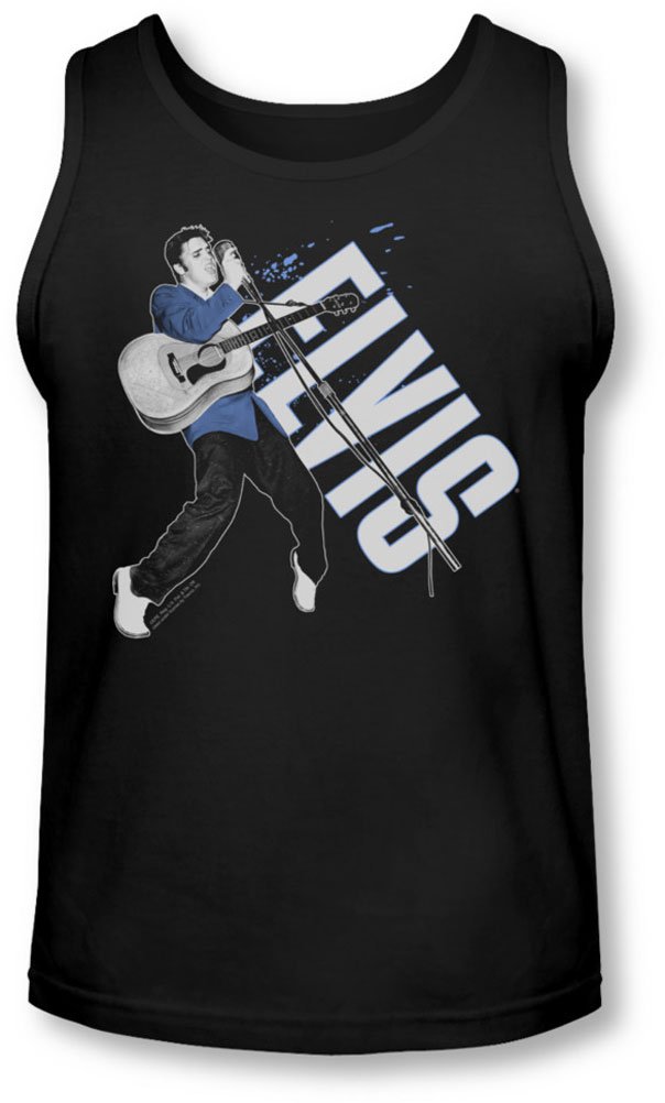 Elvis Men's On His Toes Tank Top - Lightweight & Breathable Sleeveless Shirt for Casual Wear, Gym, and Summer Outfits