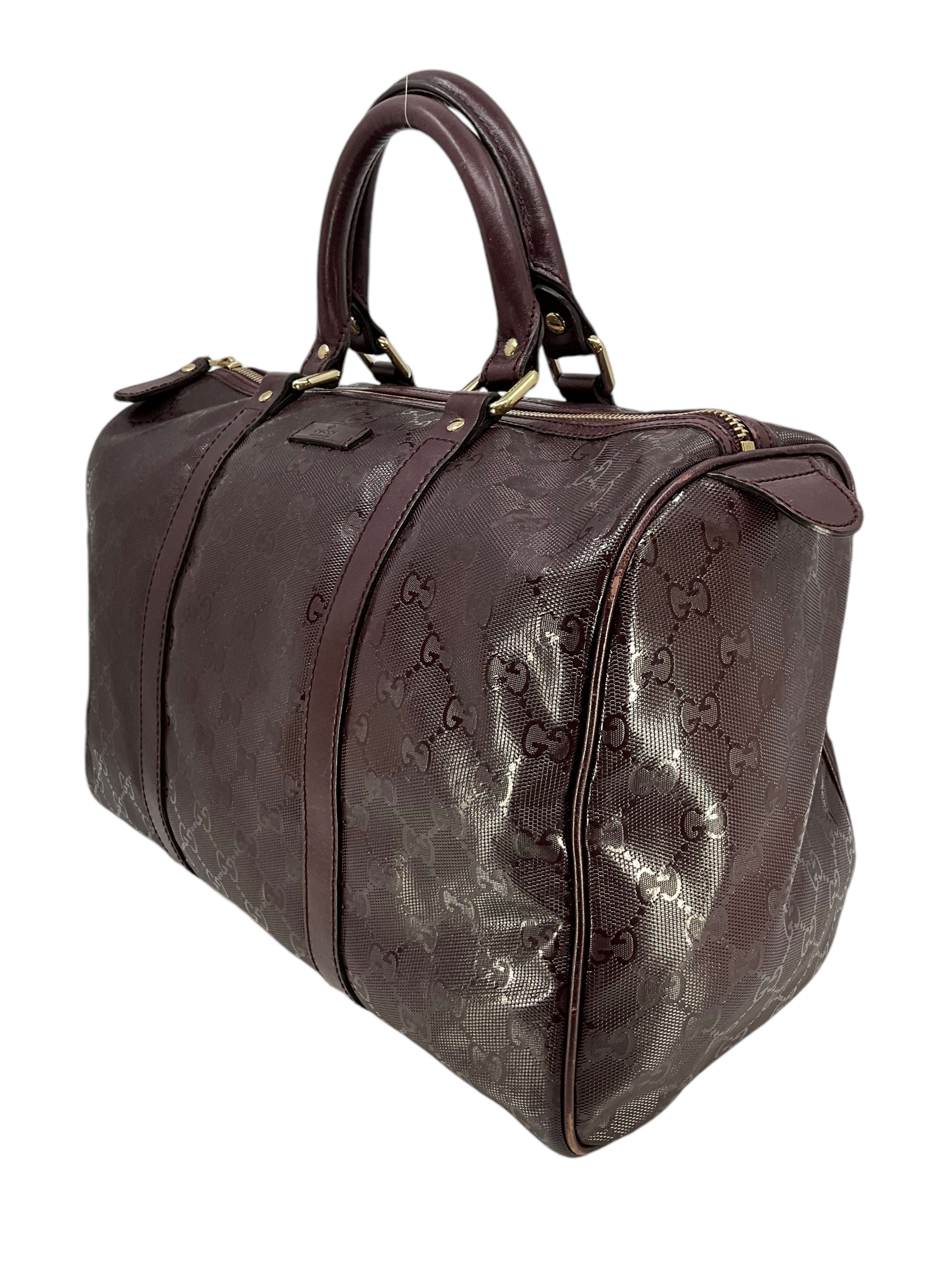 GUCCI Monogram Medium Joy Boston Bag - Luxury Designer Handbag for Women, Perfect for Work, Travel & Everyday Use