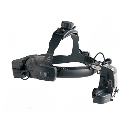 Heine Omega 500 LED Wireless BIO Headlamp with Portable Charger & Rechargeable Battery - Perfect for Camping, Hiking, and Outdoor Adventures