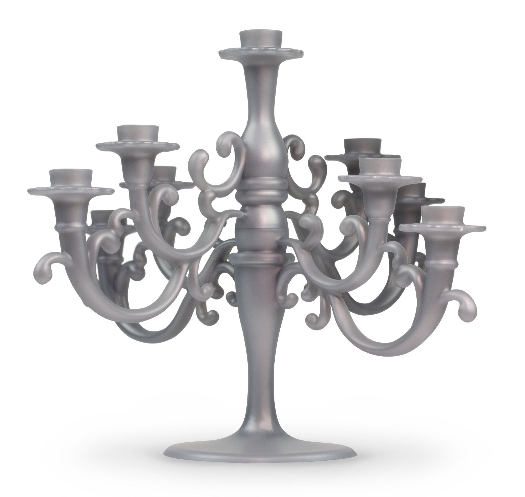 Fred & Friends Elegant Cake Candelabra Topper with 5 Candles - Perfect for Birthday, Wedding, and Anniversary Cake Decorations