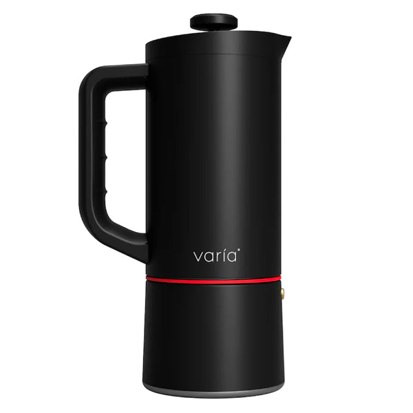 Varia Pro Moka Pot - 3 Cup Stovetop Espresso Maker for Rich Italian Coffee | Perfect for Home, Office & Camping Brewing