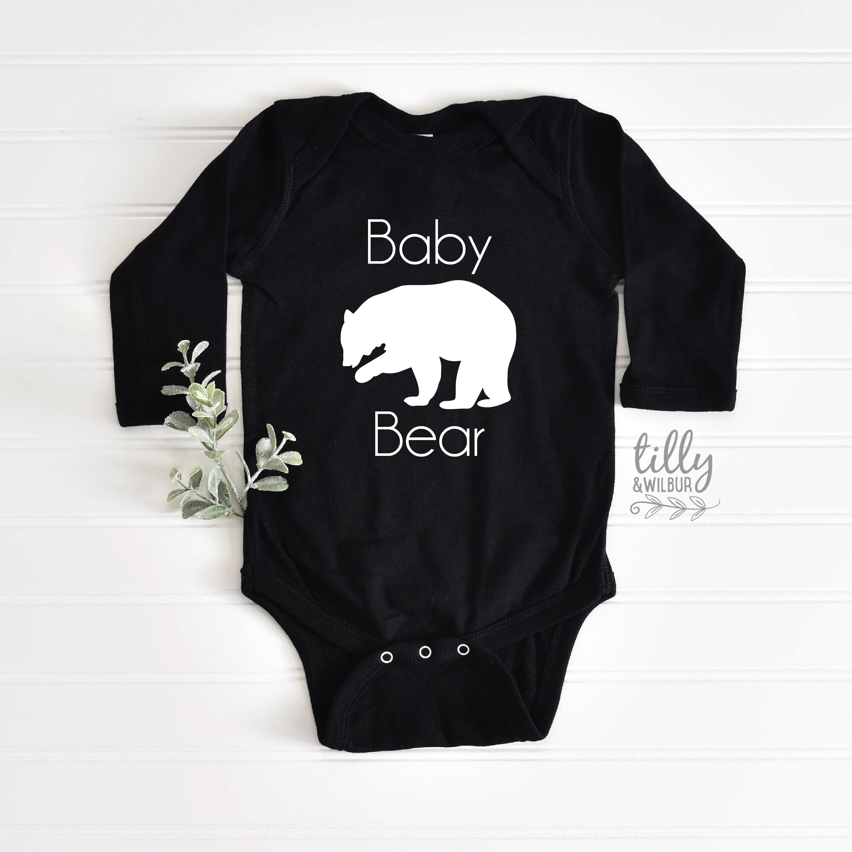 Adorable Baby Bear Bodysuit - Soft Cotton Onesie for Newborns & Infants | Perfect for Photoshoots, Playtime & Everyday Wear