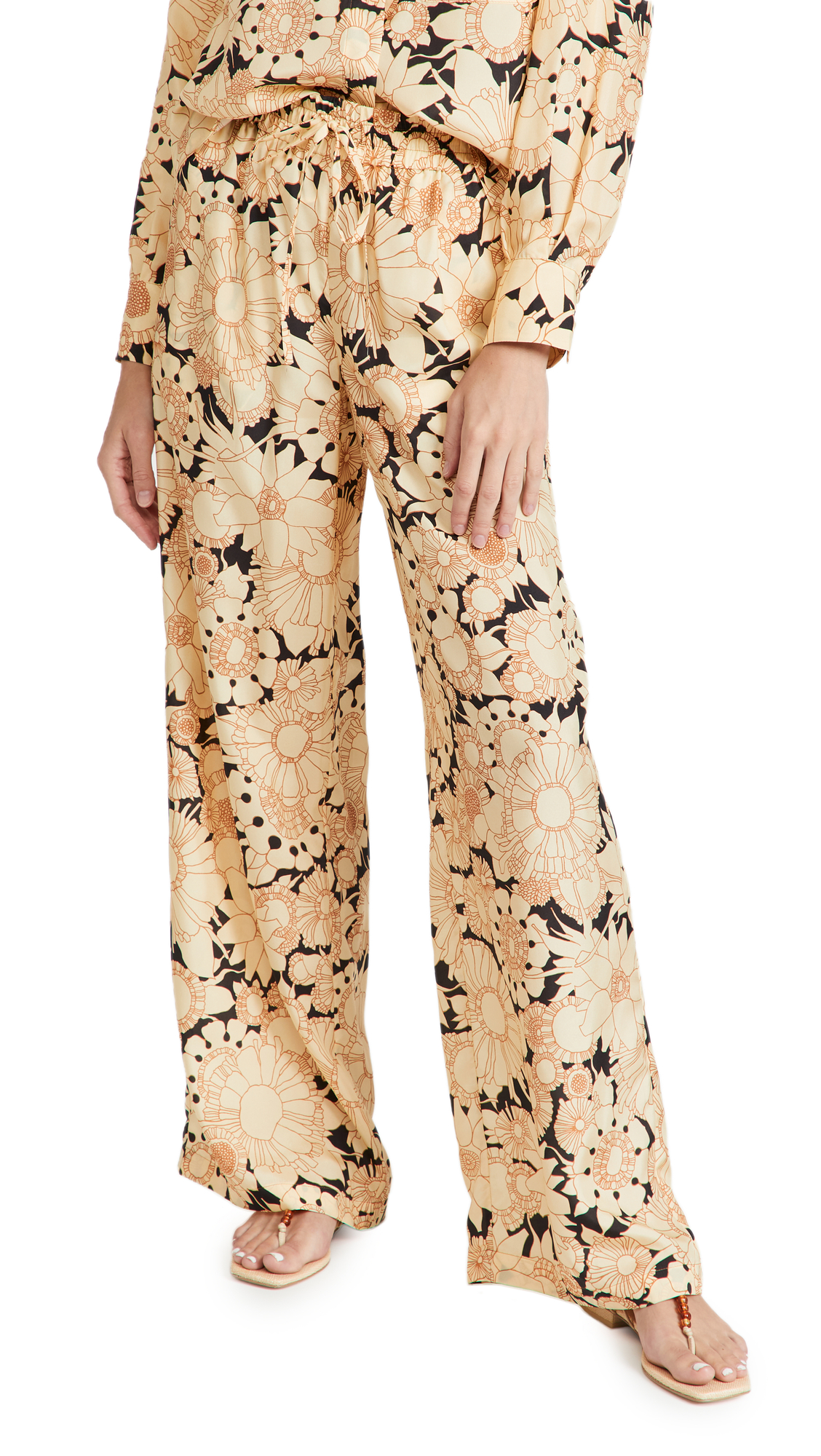 Rebecca Taylor Women's Pop Art Print High-Waisted Pants - Stylish & Comfortable for Work, Casual Outfits & Date Nights