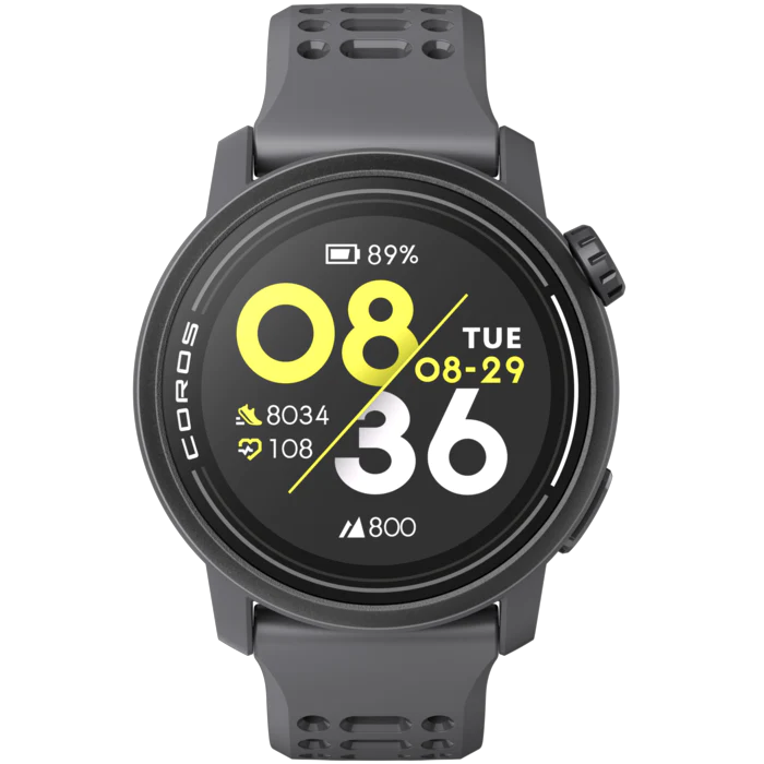 COROS PACE 3 GPS Running Watch with Heart Rate Monitor - Black Silicone Sports Smartwatch for Men & Women - Perfect for Marathon Training, Cycling & Outdoor Fitness Tracking