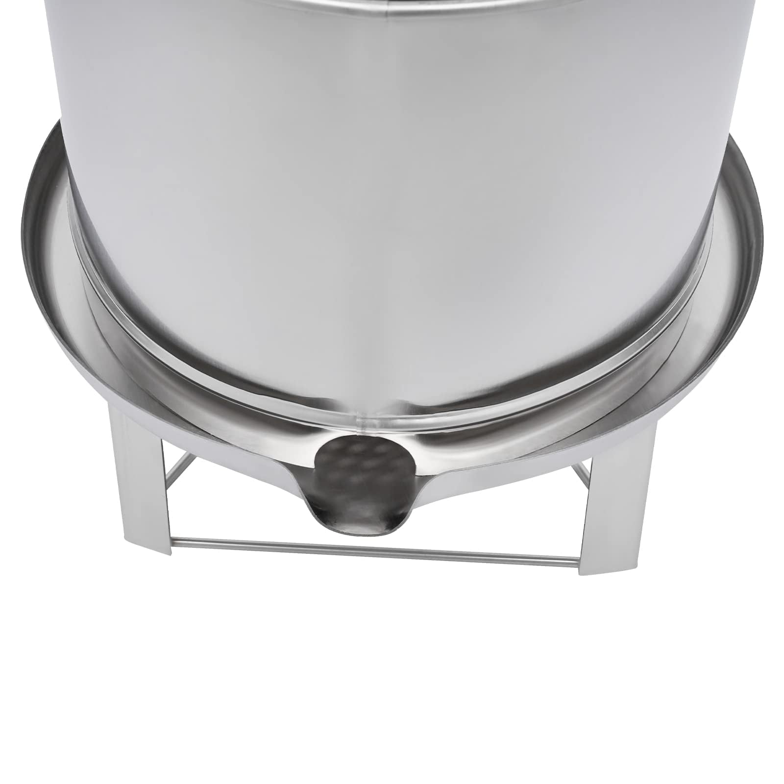 Stainless Steel Fruit Wine Press - 12.6L Manual Juice Extractor for Apple, Grape, Cider Making - Home Brewing & Kitchen Use