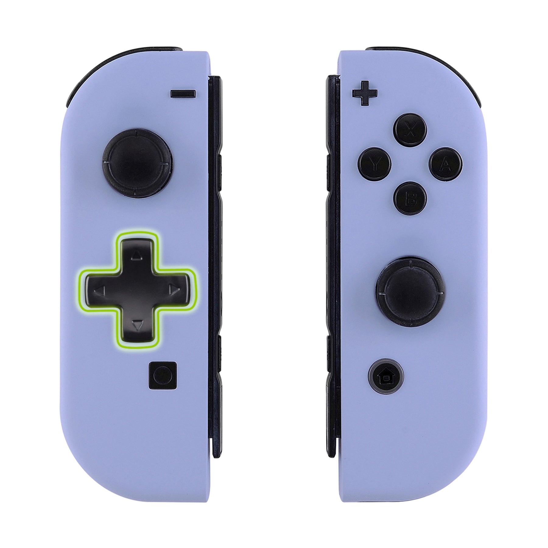 eXtremeRate Light Violet Joy-Con Controller Shell Replacement Kit with D-Pad & Full Button Set - Compatible with Nintendo Switch Joy-Con & OLED Model (Console Not Included) - Perfect for DIY Gaming Mods & Customization