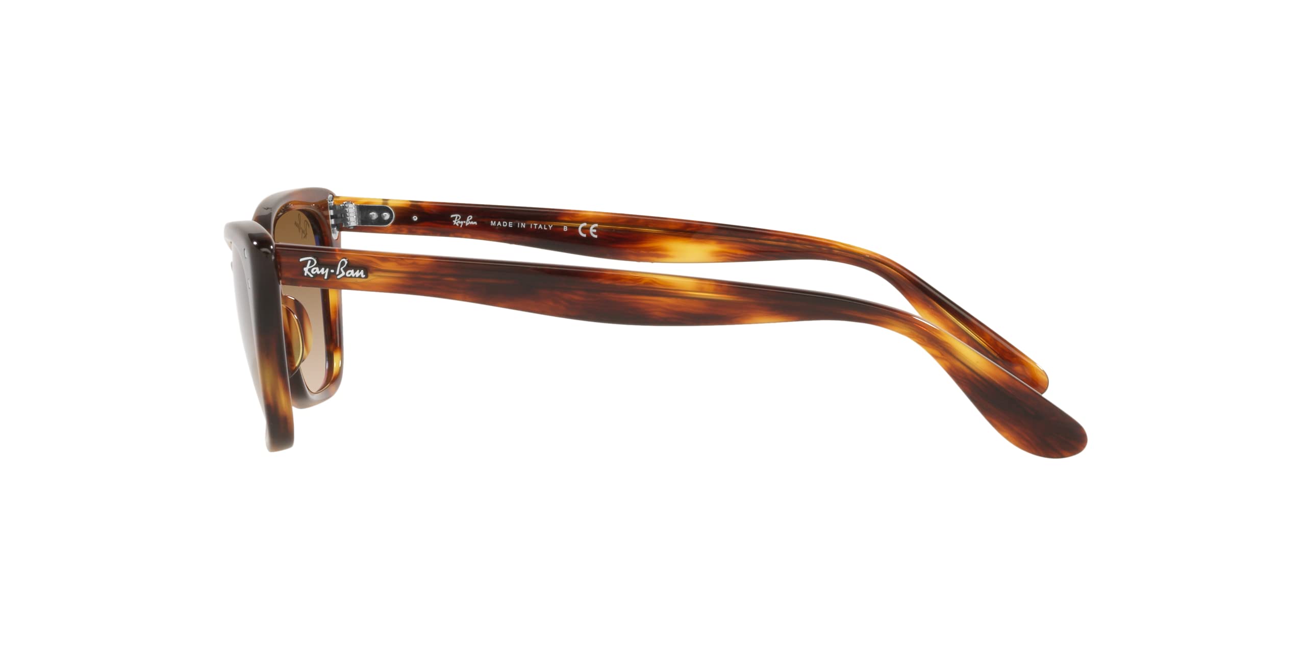 Ray-Ban RB2299 Lady Burbank Cat Eye Sunglasses for Women - UV Protection, Polarized Lenses, Retro Style - Perfect for Driving, Beach, and Outdoor Activities