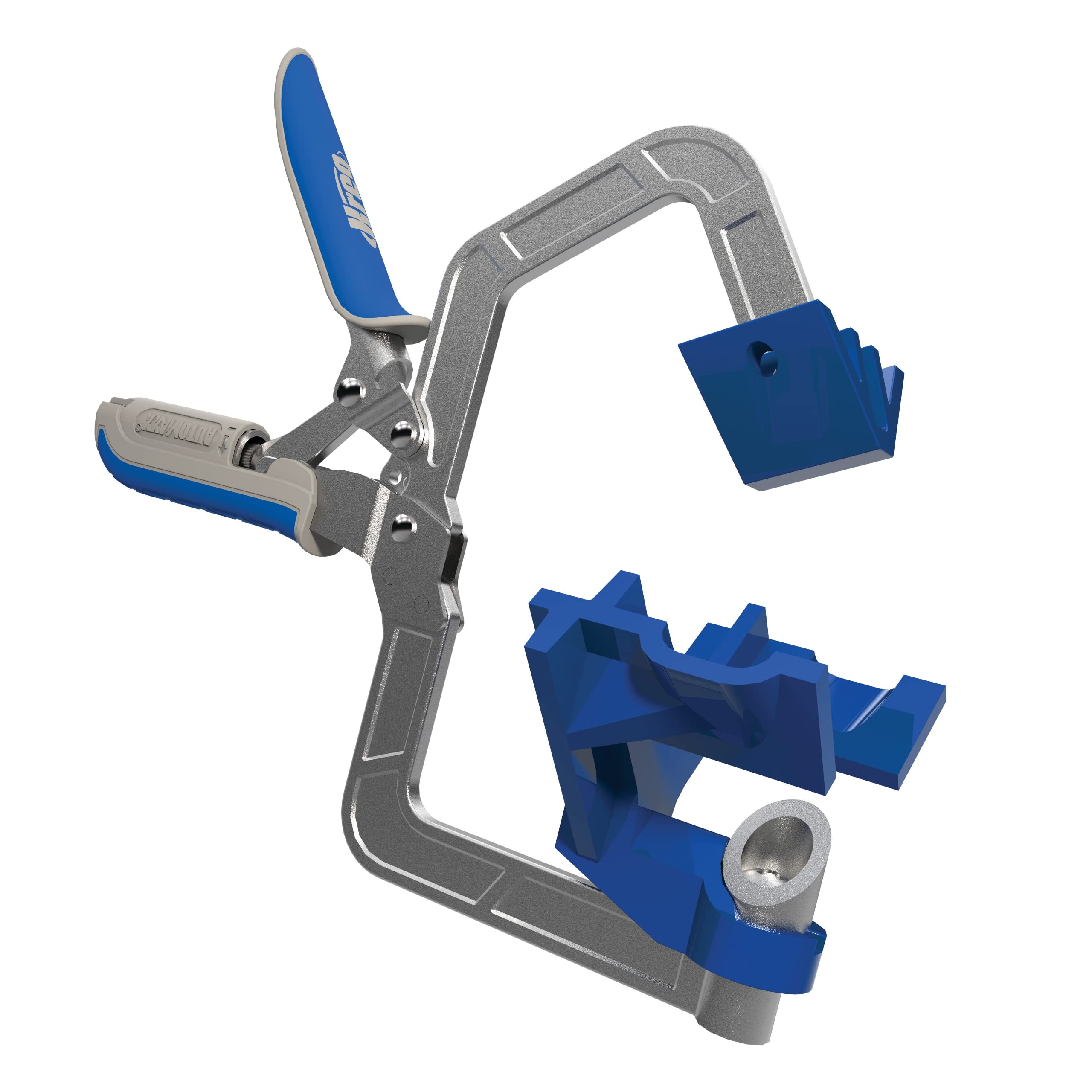 Kreg KHCCC 90-Degree Corner Clamp - Right Angle Woodworking Clamp with Automaxx Adjustment for Perfect 90° Joints - Heavy Duty Cabinet, Drawer & Box Assembly Tool - Ideal for Woodworking Projects, DIY Furniture Building & Carpentry Work