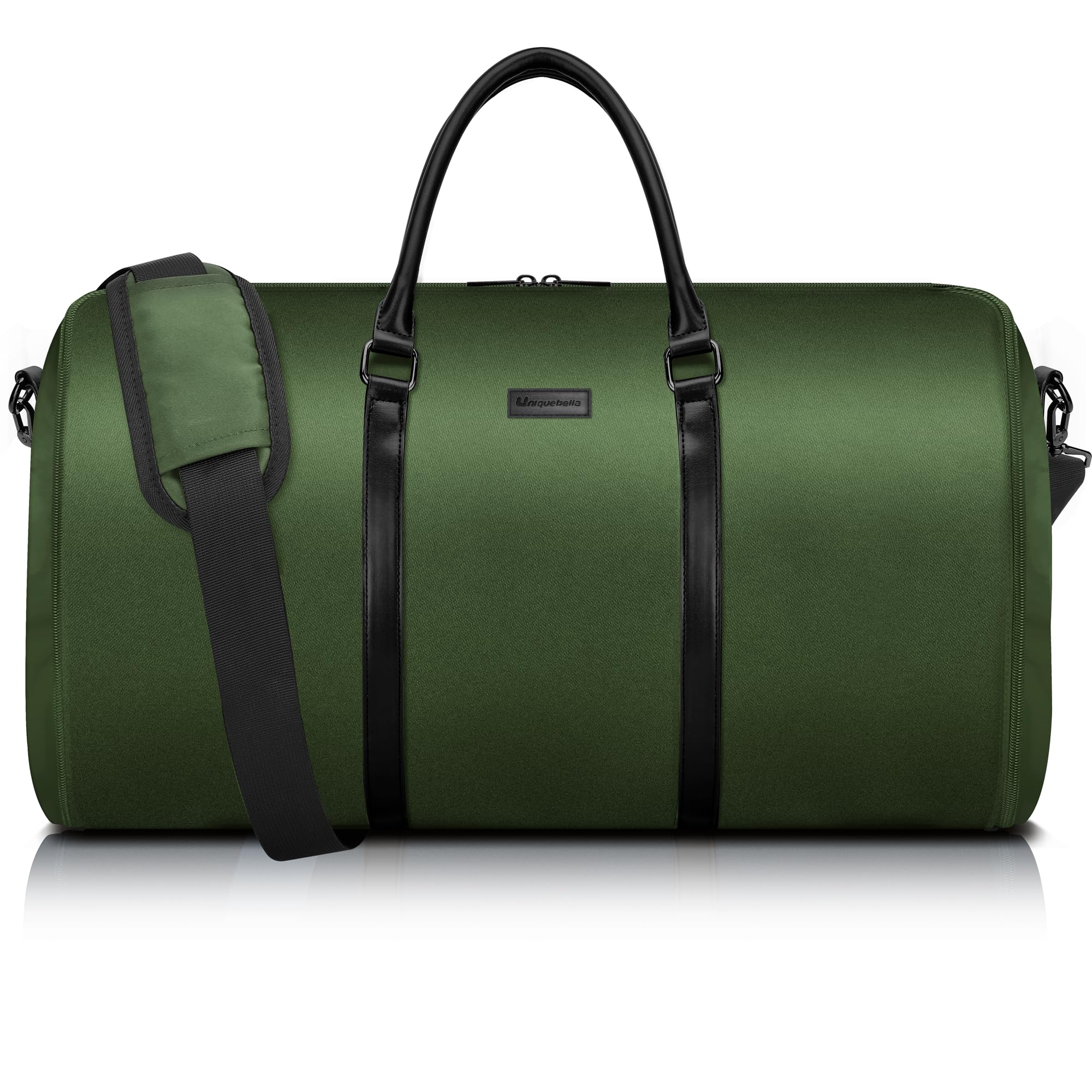 UNIQUEBELLA Convertible Carry-On Garment Bag for Travel - Duffle Flight Bag with Adjustable Shoulder Strap for Men & Women - Perfect for Business Trips, Weekend Getaways & Airplane Carry-On Luggage