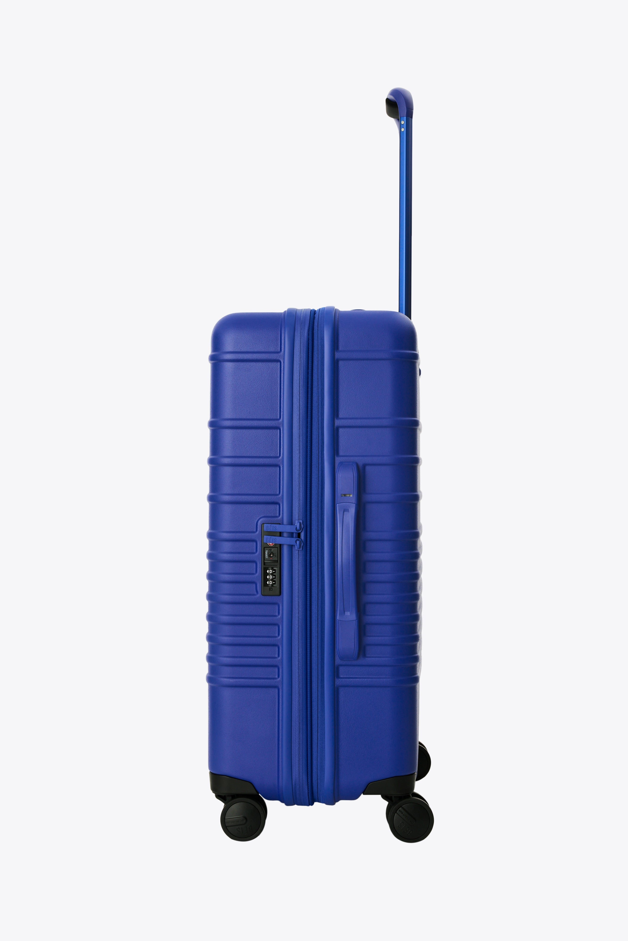 Cobalt Blue Medium Check-In Roller Luggage - Perfect for Air Travel & Weekend Getaways