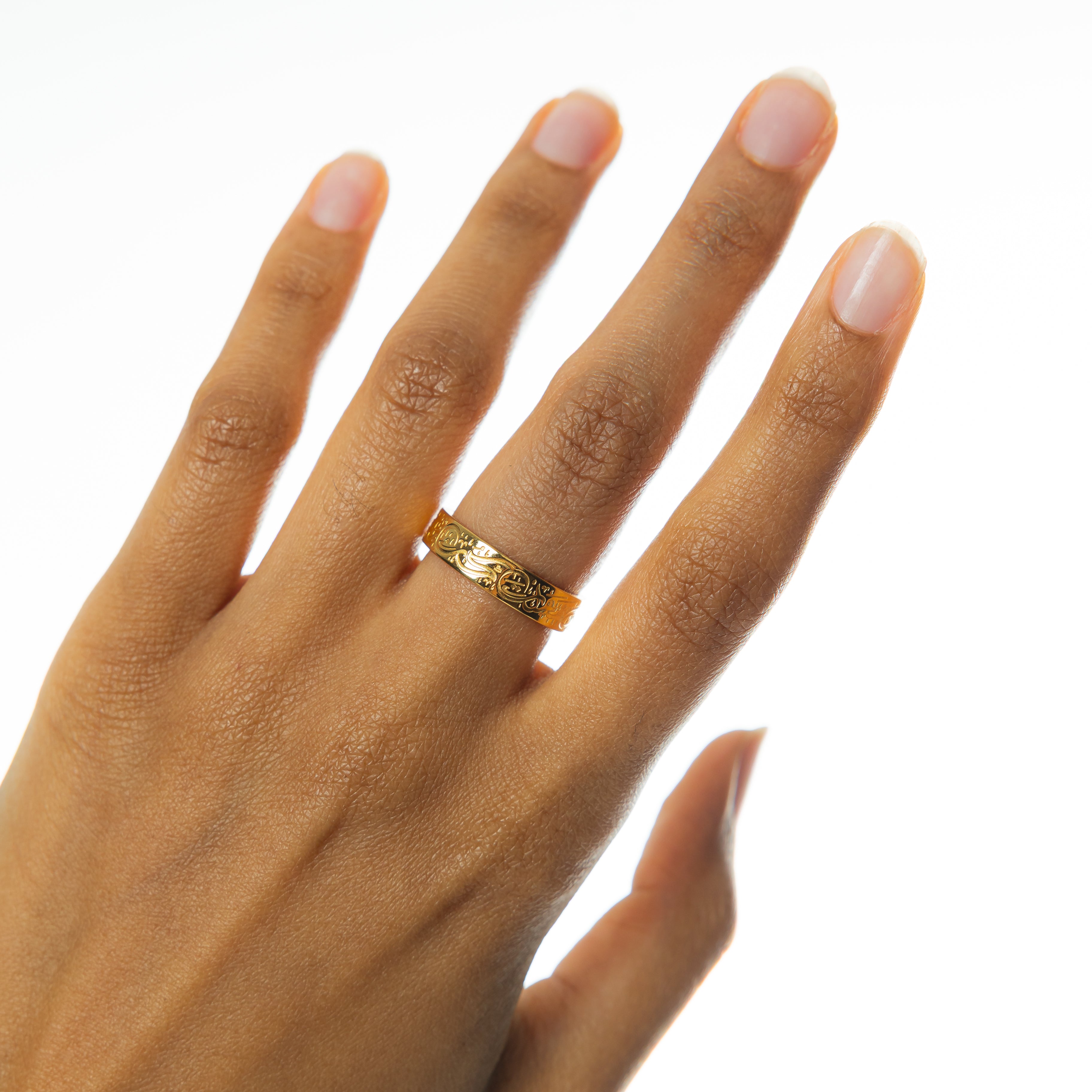 Be In Love Rumi Ring - Inspirational Jewelry for Women, Elegant Silver Band with Romantic Quote, Perfect for Gifts, Weddings & Everyday Wear