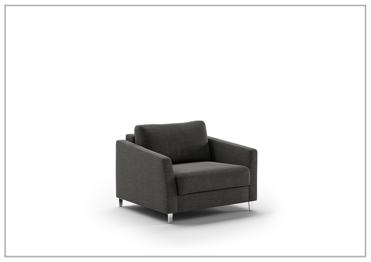 Custom Luonto Monika Fabric Sleeper Sofa - Handmade to Order | Convertible Couch Bed for Small Spaces & Guest Rooms | Perfect for Apartments, Dorms & Home Offices