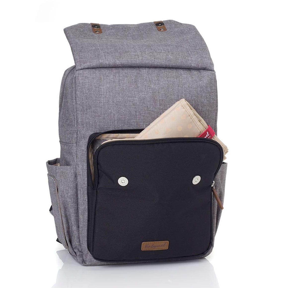 Babymel George Eco-Friendly Diaper Bag for Moms - Waterproof & Stylish Baby Essentials Organizer - Perfect for Travel, Daycare & On-the-Go Parenting