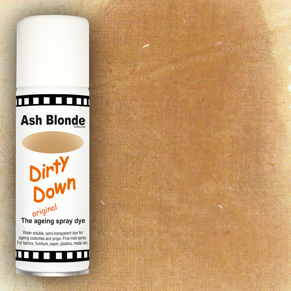 Dirty Down Effects Ageing Spray - Ash Blonde | Realistic Rust & Weathering Paint for Miniatures, Models & Cosplay | Perfect for DIY Props, Warhammer & Halloween Costumes