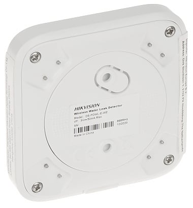 DS PDWL E WE Wireless Water Leak Detector - Smart Home Flood Alarm for Basement, Bathroom & Kitchen Protection
