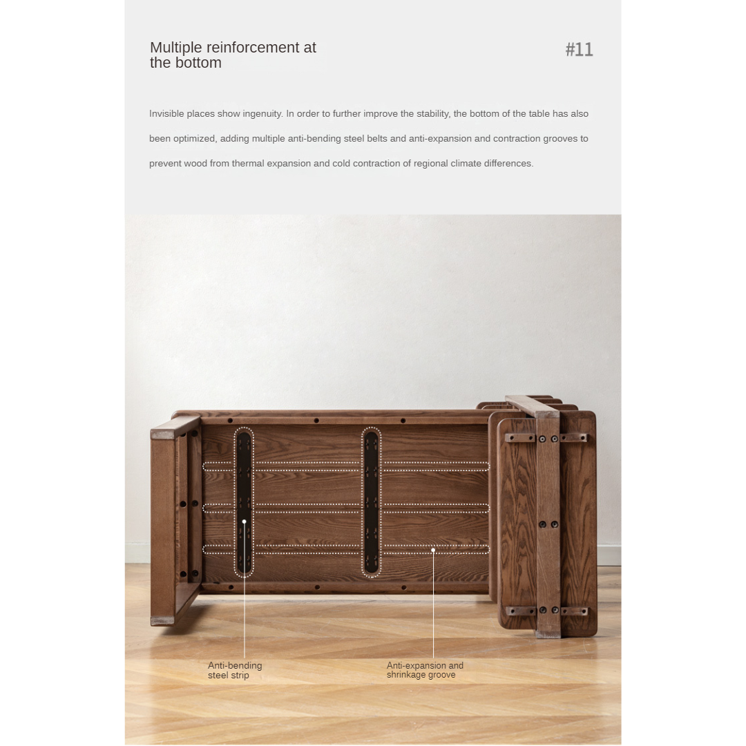 Premium Black Walnut & Ash Solid Wood Bookshelf - Handcrafted Office Desk Organizer for Home & Study Room Decor - Perfect for Books, Plants & Display Items