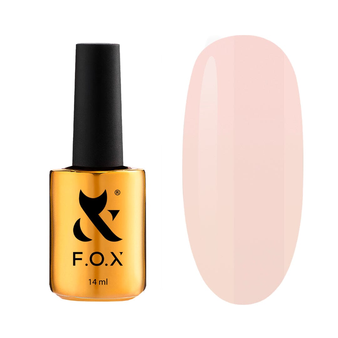 F.O.X Acryl Gel Nail Polish Bottle 007 - 14ml Professional Nail Art Gel for Salon & DIY Manicure - Perfect for Acrylic Nails, Extensions & French Tips